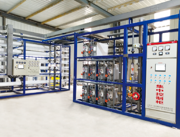 50T/H雙級反滲透+EDI設(shè)備