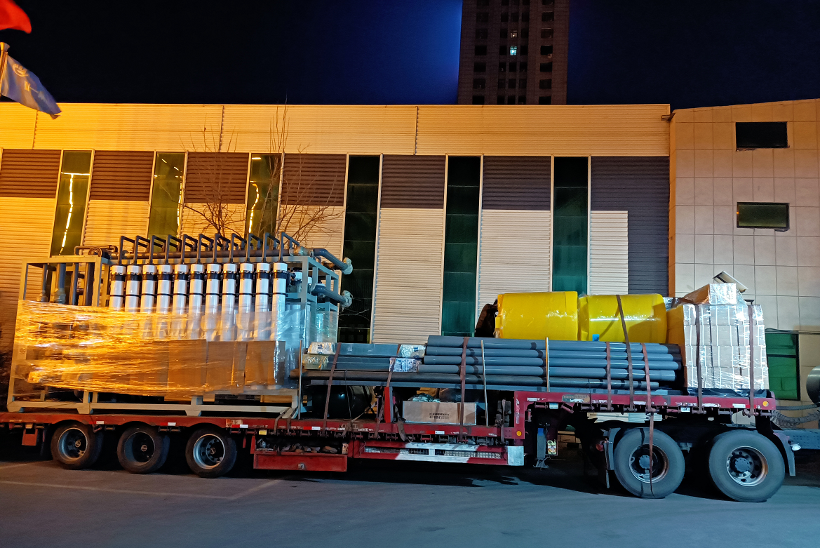 【川一股份】3x140T/H超濾設(shè)備發(fā)往山西長治